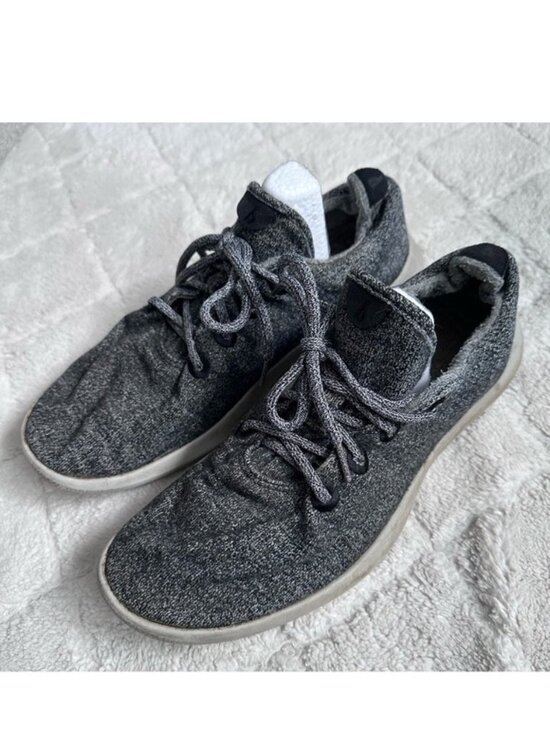Allbirds | Natural Gray Men\'s Wool Runner Gym Shoes | Size M13 main image 12